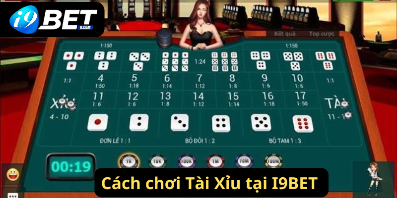 Cách chơi Tài Xỉu tại I9BET nắm luật game cơ bản