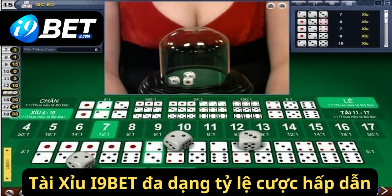 Ưu điểm chơi tài xỉu tại I9BET đa dạng tỷ lệ cược hấp dẫn